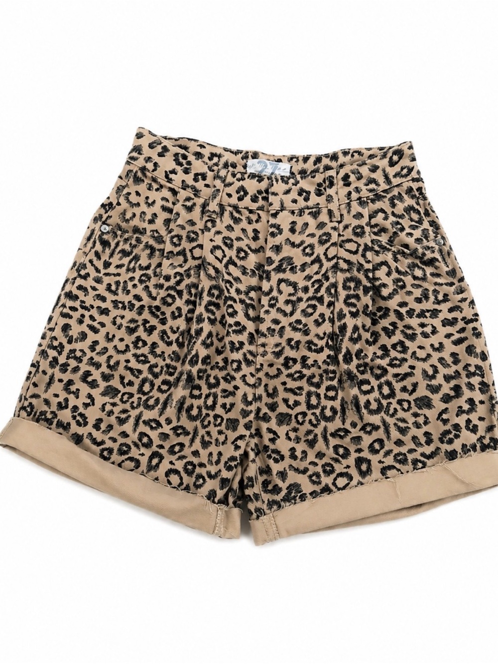 Free People Dogtown Shorts in Leopard Print - Picture 3 of 6